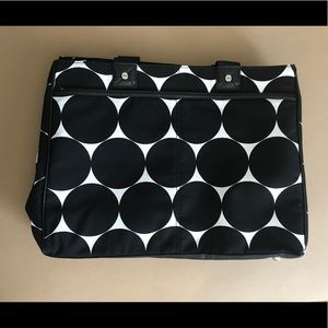 Thirty-One Suite Success Tote black and white